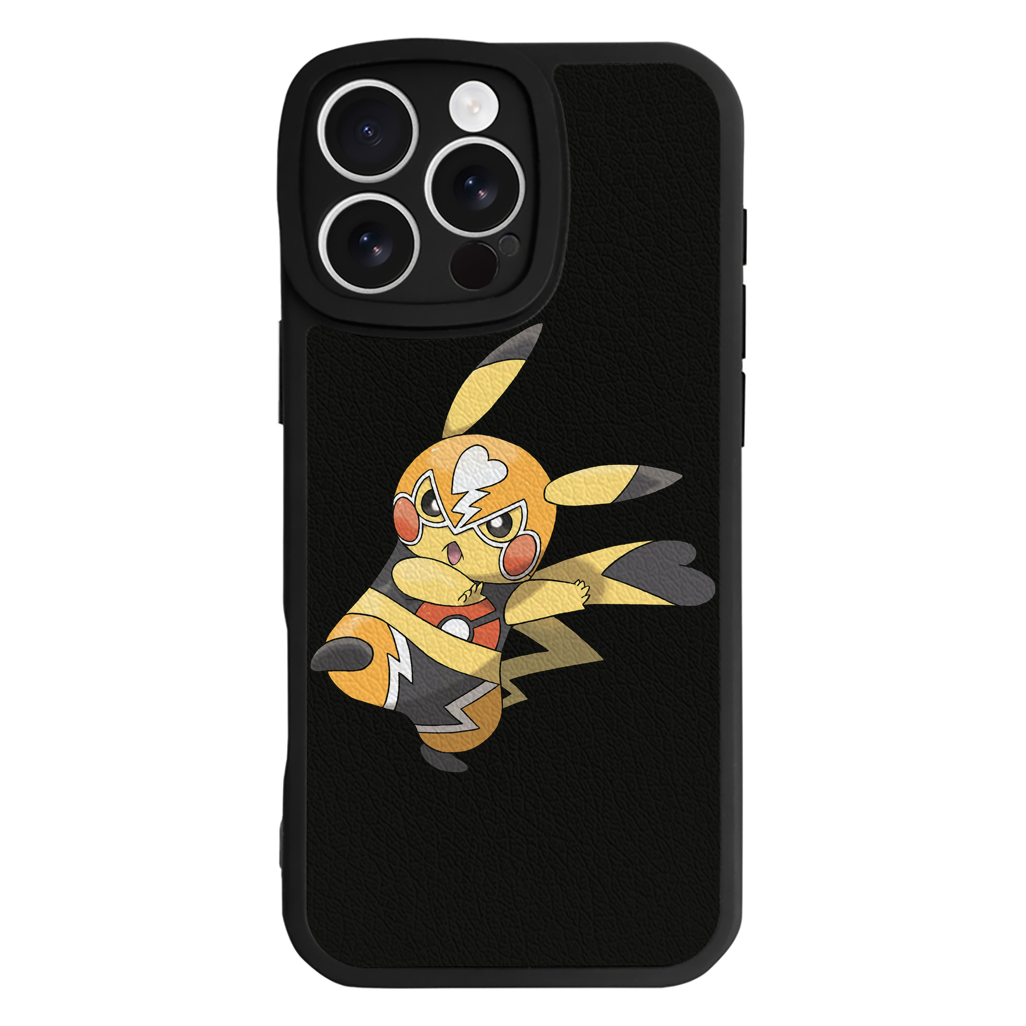 （画像用） ポケットモンスター Pokémon 【iPhone 16シリーズ対応】シリコンスマホケース（レザー調） 材質：シリコン